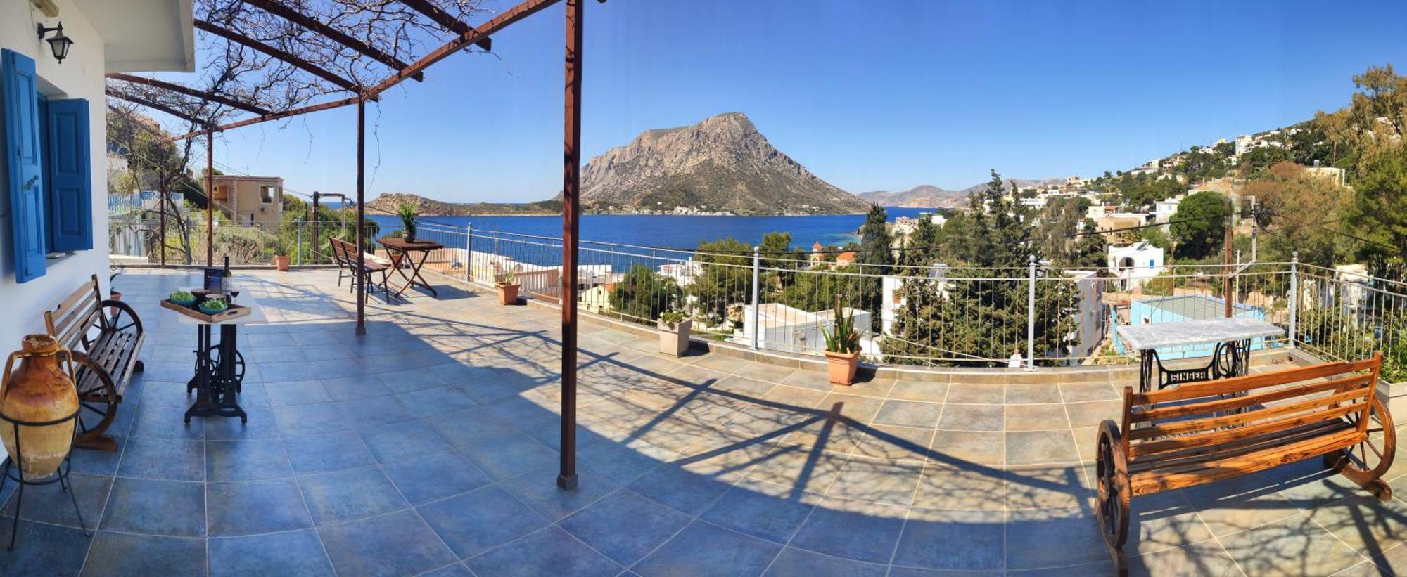 Panorama Studios & Apartments Myrties Exteriér fotografie